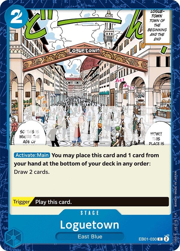 Image for Loguetown (EB01-030) (Extra Booster: Memorial Collection) (EB-01) - One Piece Card Game