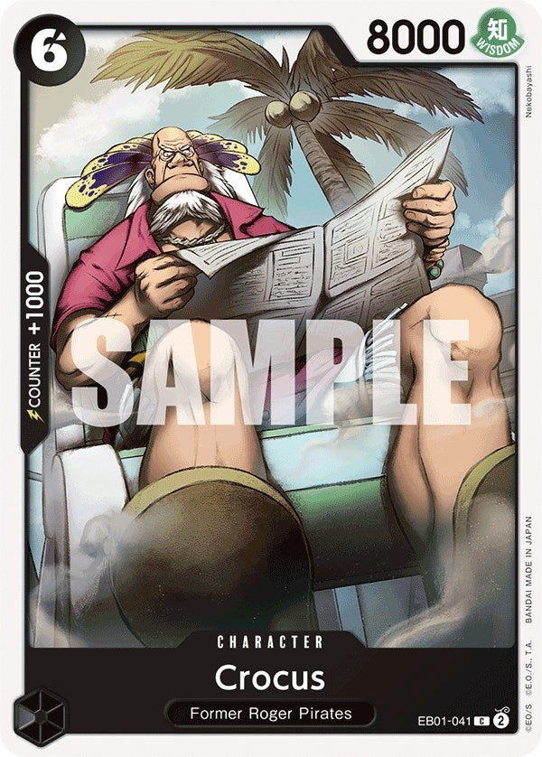 Image for Crocus (EB01-041) (Extra Booster: Memorial Collection) (EB-01) - One Piece Card Game