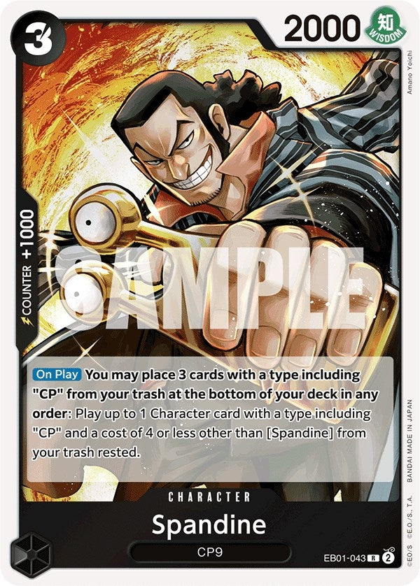 Image for Spandine (EB01-043) (Extra Booster: Memorial Collection) (EB-01) - One Piece Card Game