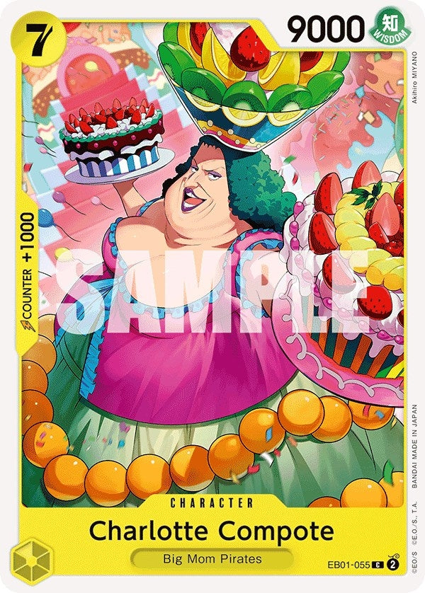 Image for Charlotte Compote (EB01-055) (Extra Booster: Memorial Collection) (EB-01) - One Piece Card Game