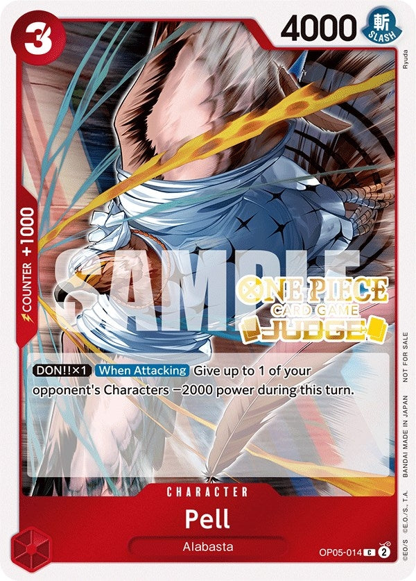 Image for Pell (Judge Pack Vol. 3) (OP05-014) (One Piece Promotion Cards) (OP-PR) - One Piece Card Game
