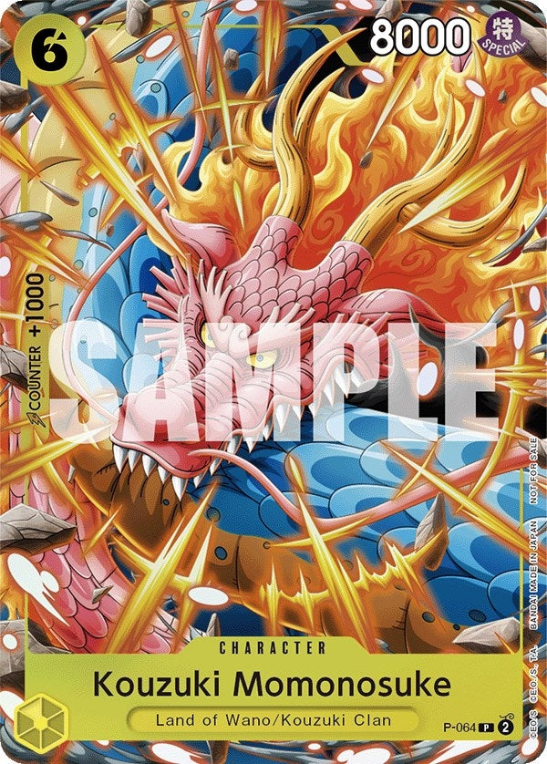 Image for Kouzuki Momonosuke (Event Pack Vol. 4) (P-064) (One Piece Promotion Cards) (OP-PR) - One Piece Card Game