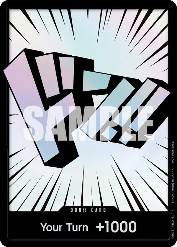 Image for DON!! Card (3D Text) (One Piece Promotion Cards) (OP-PR) - One Piece Card Game