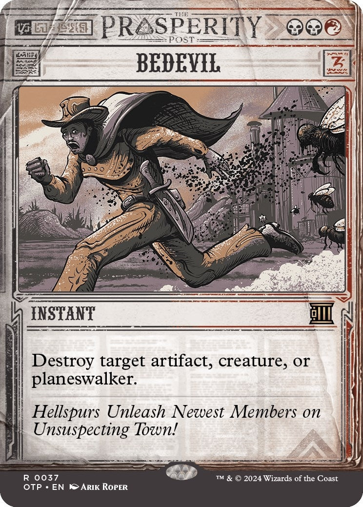 Bedevil (37) (Outlaws of Thunder Junction: Breaking News)