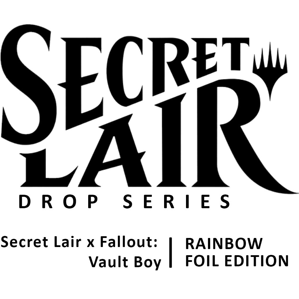 Image for Secret Lair Drop: Secret Lair x Fallout: Vault Boy - Rainbow Foil Edition - Magic: The Gathering