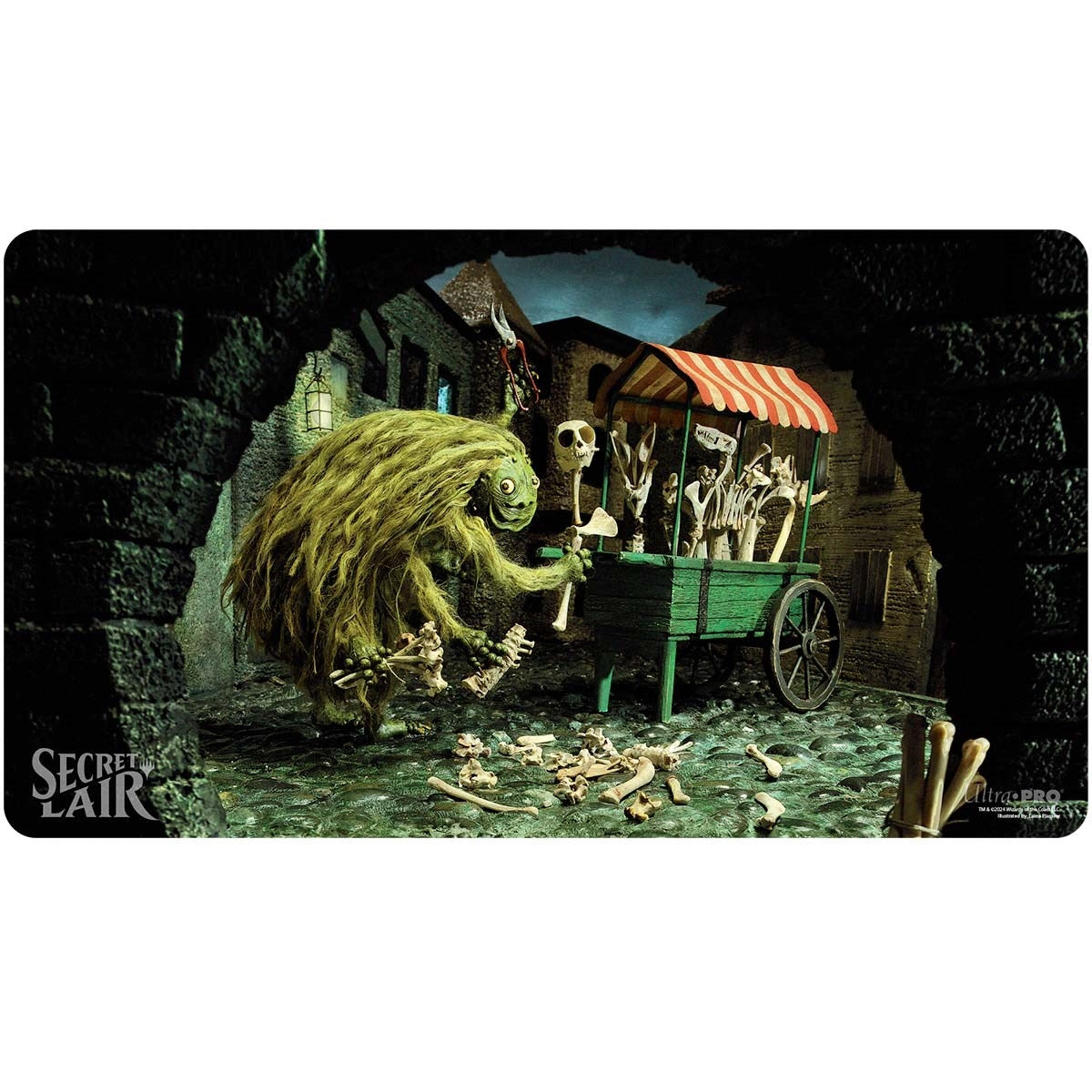 Image for Secret Lair Equinox Superdrop 2024 Diabolical Dioramas Fiend Artisan Standard Gaming Playmat for Magic: The Gathering - Playmats