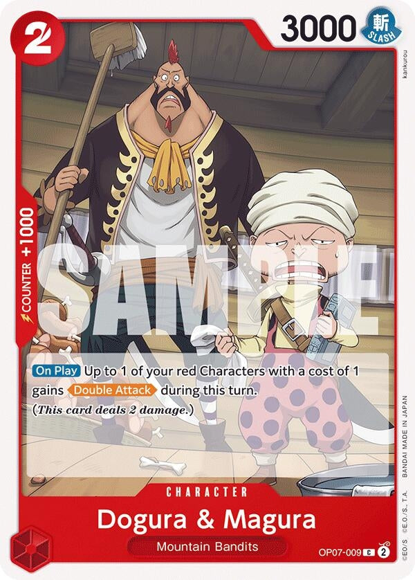 Image for Dogura & Magura (OP07-009) (500 Years in the Future) (OP07) - One Piece Card Game