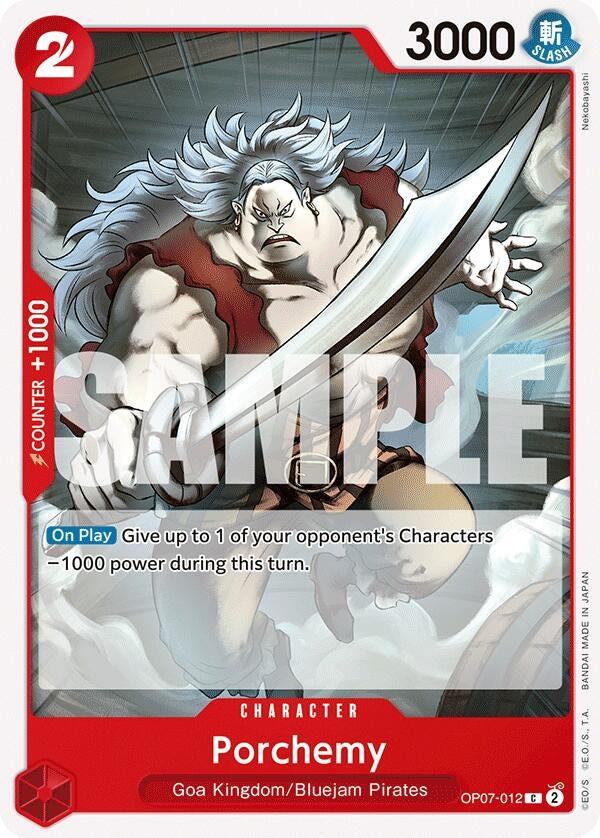Image for Porchemy (OP07-012) (500 Years in the Future) (OP07) - One Piece Card Game