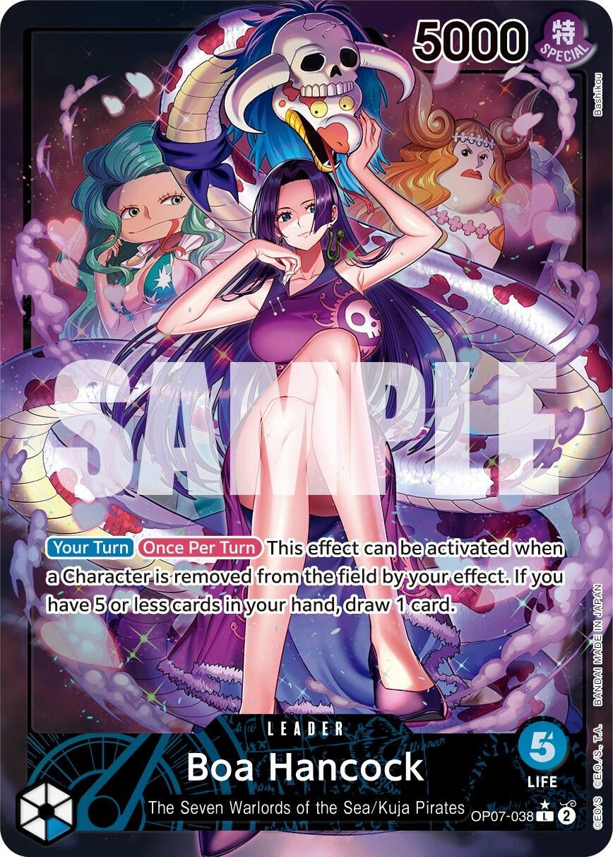 Image for Boa Hancock (038) (Parallel) (OP07-038) (500 Years in the Future) (OP07) - One Piece Card Game
