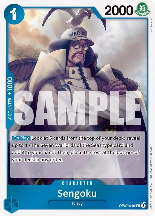 Image for Sengoku (OP07-046) (500 Years in the Future) (OP07) - One Piece Card Game