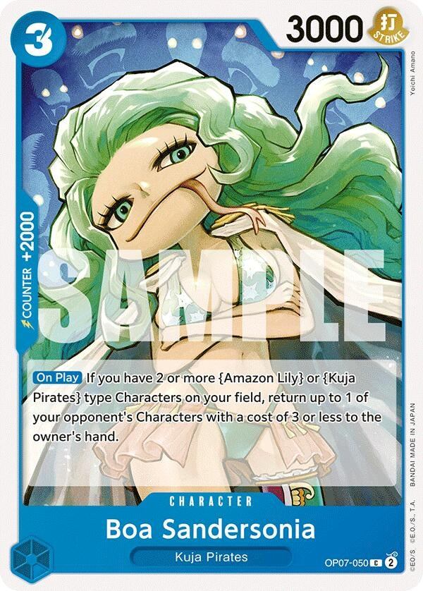 Image for Boa Sandersonia (OP07-050) (500 Years in the Future) (OP07) - One Piece Card Game