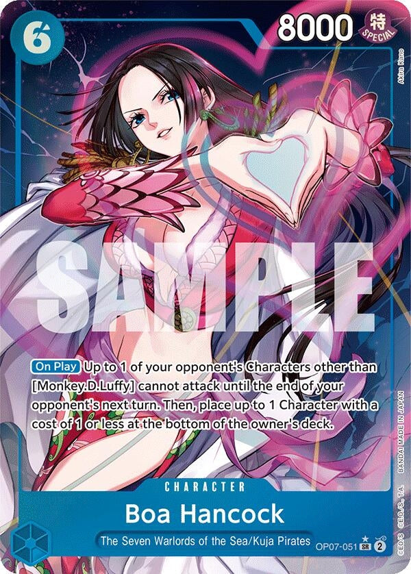Image for Boa Hancock (051) (Parallel) (OP07-051) (500 Years in the Future) (OP07) - One Piece Card Game