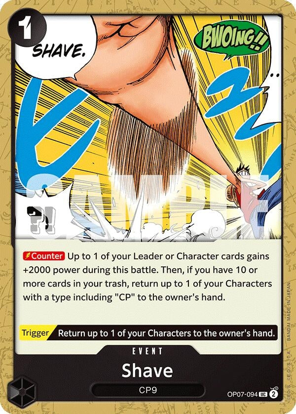 Image for Shave (OP07-094) (500 Years in the Future) (OP07) - One Piece Card Game