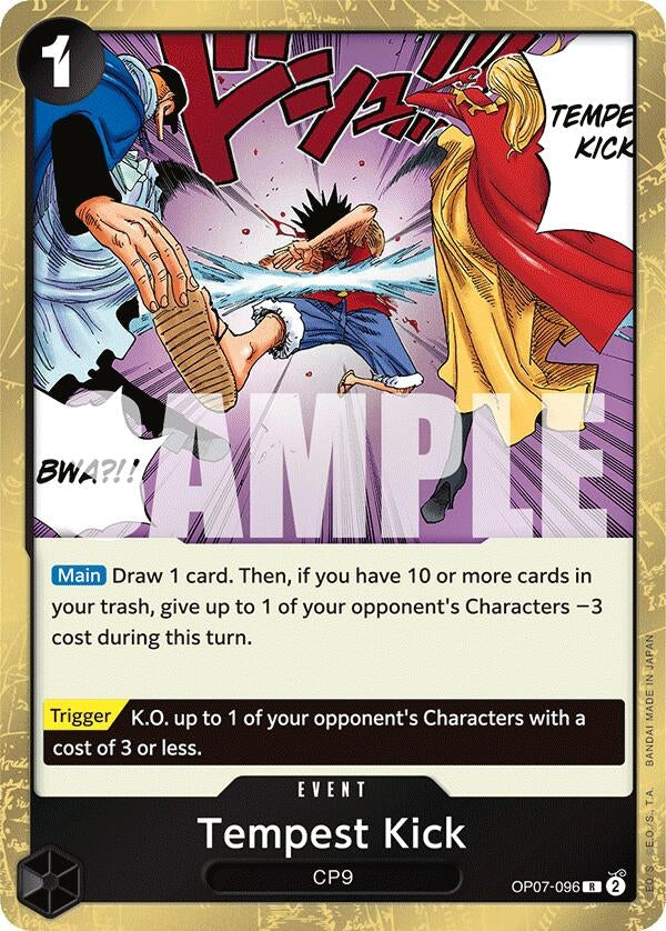 Image for Tempest Kick (OP07-096) (500 Years in the Future) (OP07) - One Piece Card Game