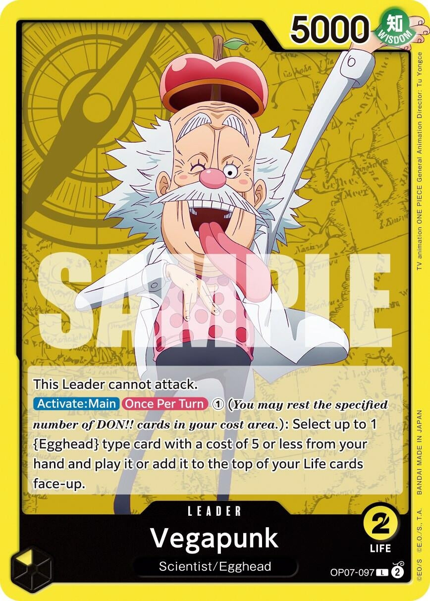 Image for Vegapunk (OP07-097) (500 Years in the Future) (OP07) - One Piece Card Game