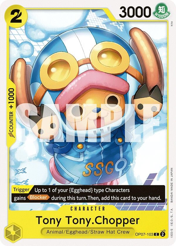 Image for Tony Tony.Chopper (103) (OP07-103) (500 Years in the Future) (OP07) - One Piece Card Game