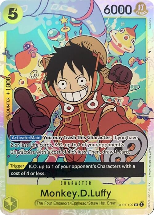 Image for Monkey.D.Luffy (109) (OP07-109) (500 Years in the Future) (OP07) - One Piece Card Game