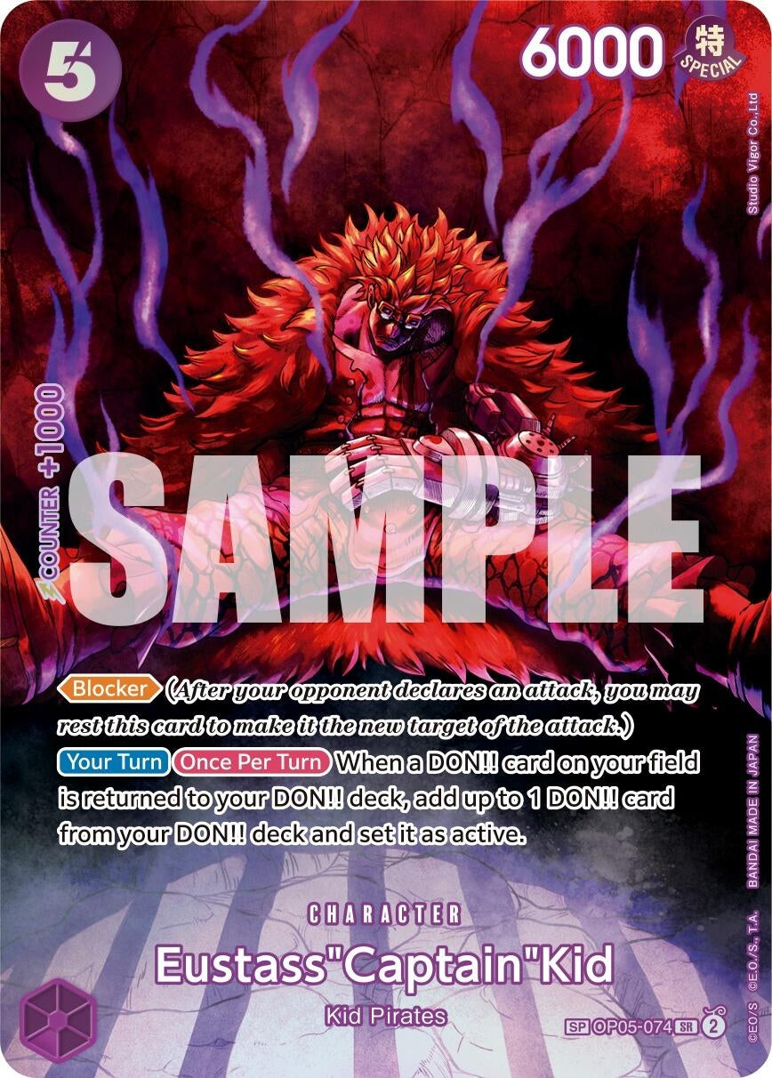 Image for Eustass"Captain"Kid (SP) (OP05-074) (500 Years in the Future) (OP07) - One Piece Card Game