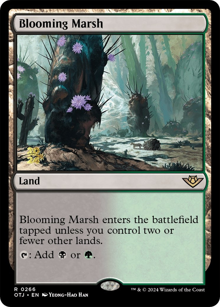 Blooming Marsh (OTJ) (266) (Prerelease Cards)