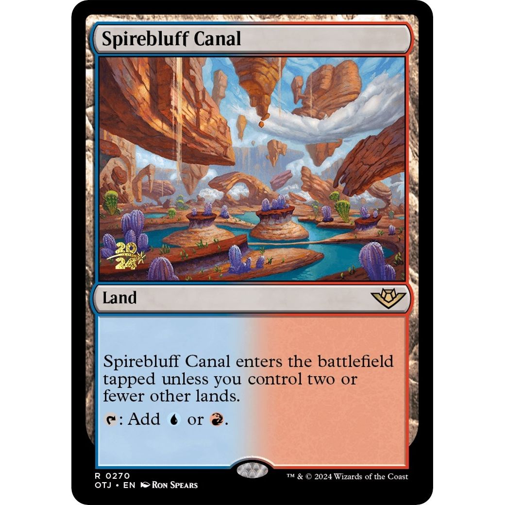 Spirebluff Canal (OTJ) (270) (Prerelease Cards) - PokeBox USA