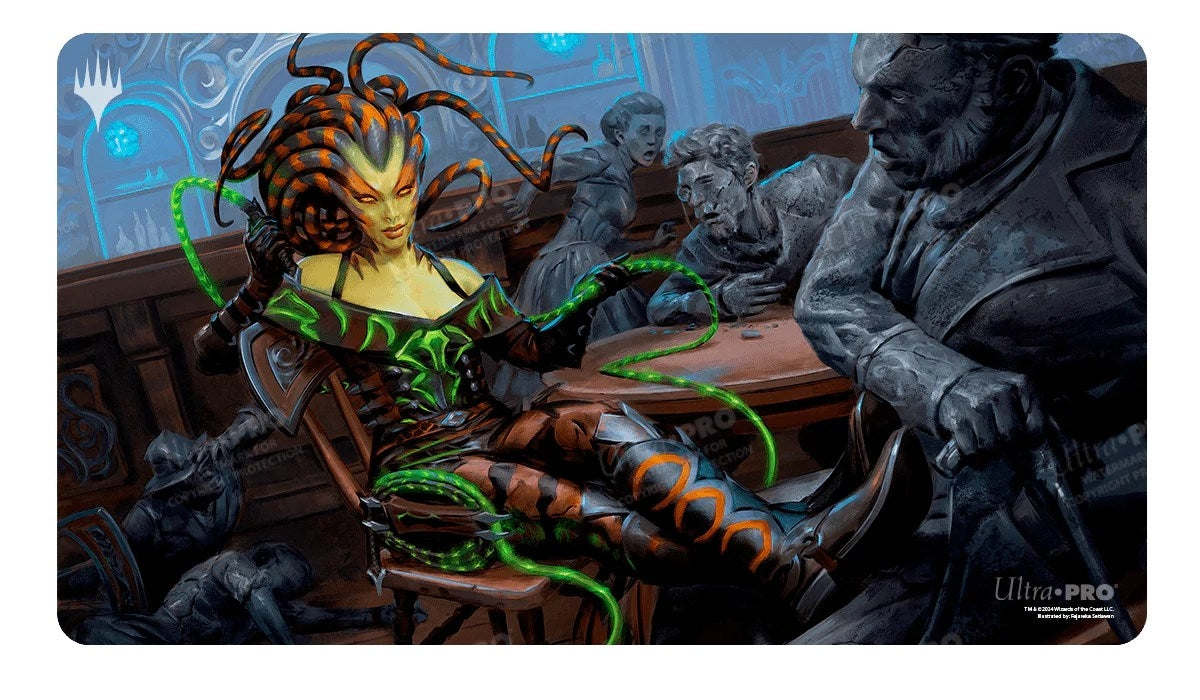 Image for Outlaws of Thunder Junction Vraska, the Silencer Standard Gaming Playmat for Magic: The Gathering - Playmats