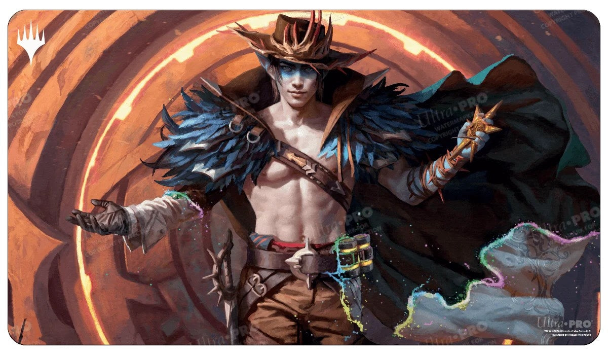Image for Outlaws of Thunder Junction Oko, the Ringleader Standard Gaming Playmat for Magic: The Gathering - Playmats