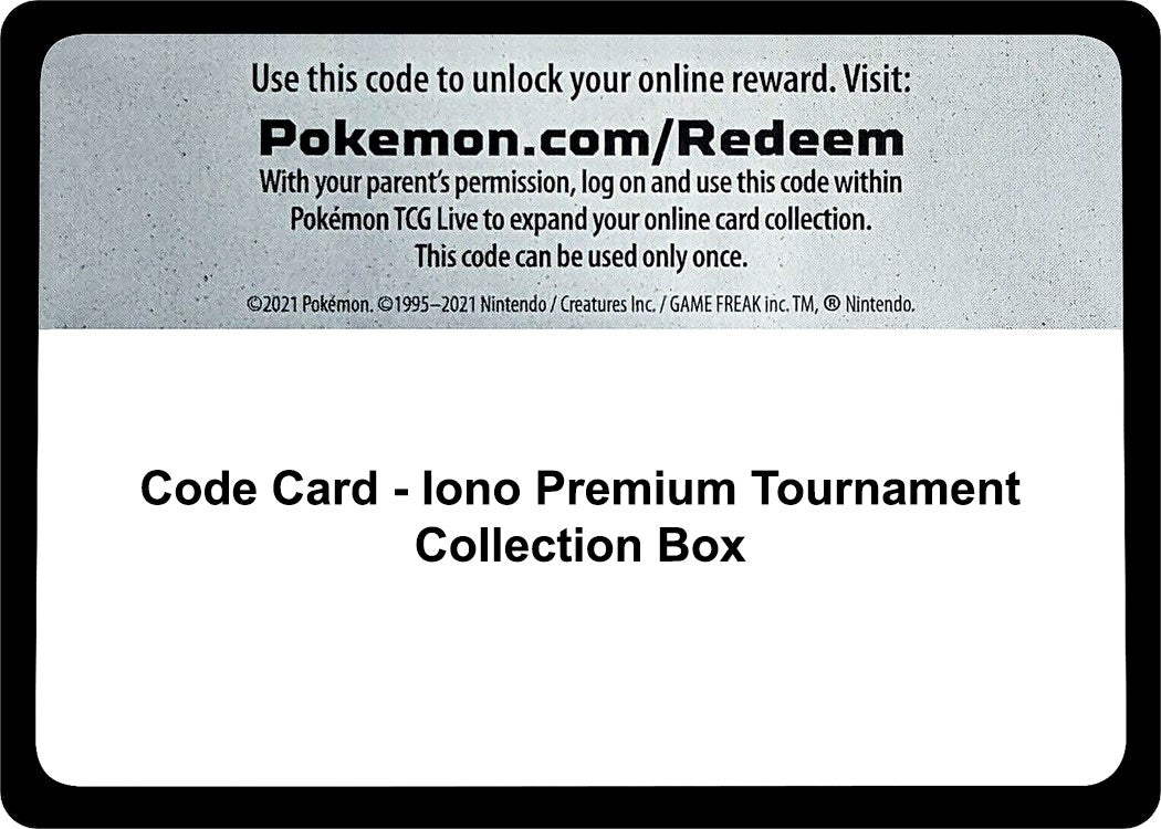 Image for Code Card - Iono Premium Tournament Collection Box (Miscellaneous Cards & Products) (MCAP) - Pokemon