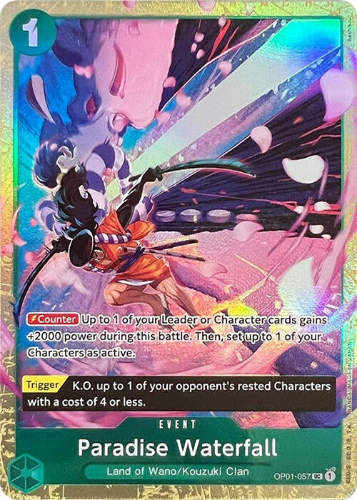 Image for Paradise Waterfall (Premium Card Collection -Best Selection Vol. 1-) (OP01-057) (One Piece Promotion Cards) (OP-PR) - One Piece Card Game