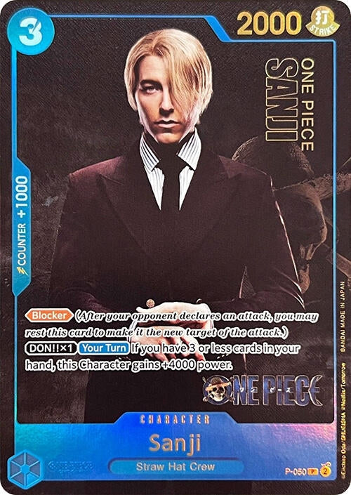 Image for Sanji (Premium Card Collection -Live Action Edition-) (P-050) (One Piece Promotion Cards) (OP-PR) - One Piece Card Game