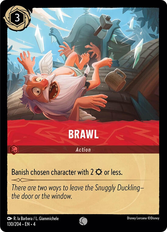 Image for Brawl (130/204) (Ursula's Return) (4) - Disney Lorcana