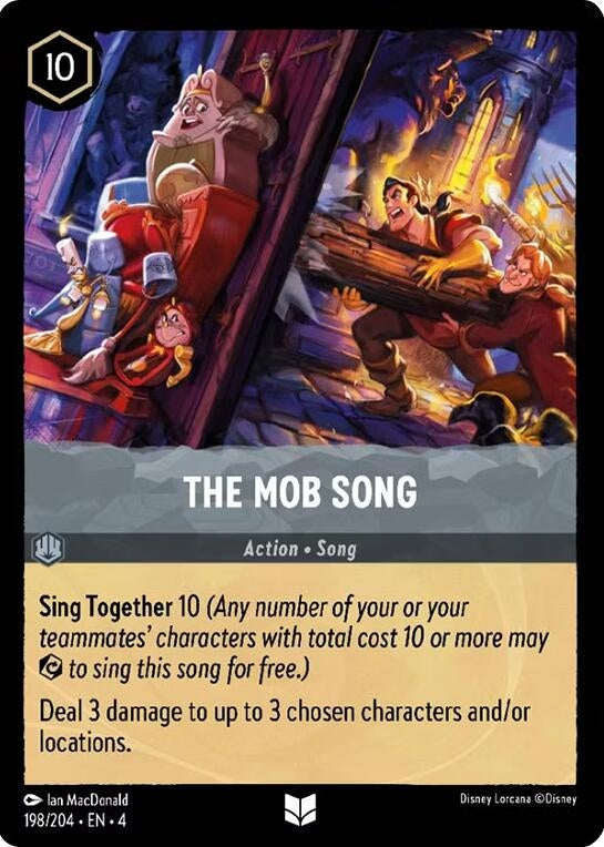 Image for The Mob Song (198/204) (Ursula's Return) (4) - Disney Lorcana