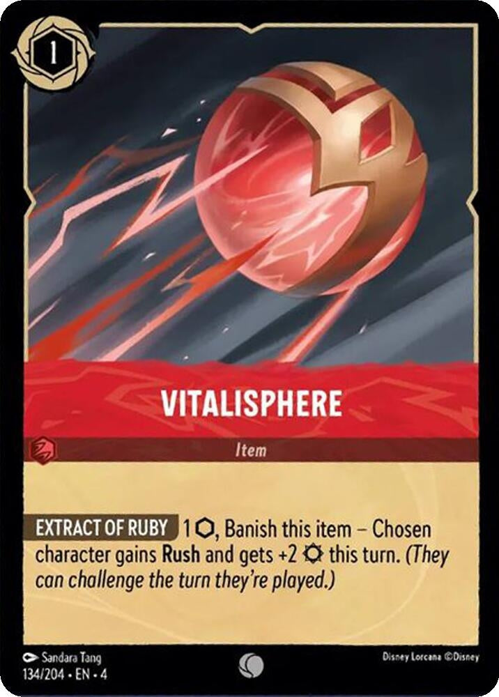 Image for Vitalisphere (134/204) (Ursula's Return) (4) - Disney Lorcana