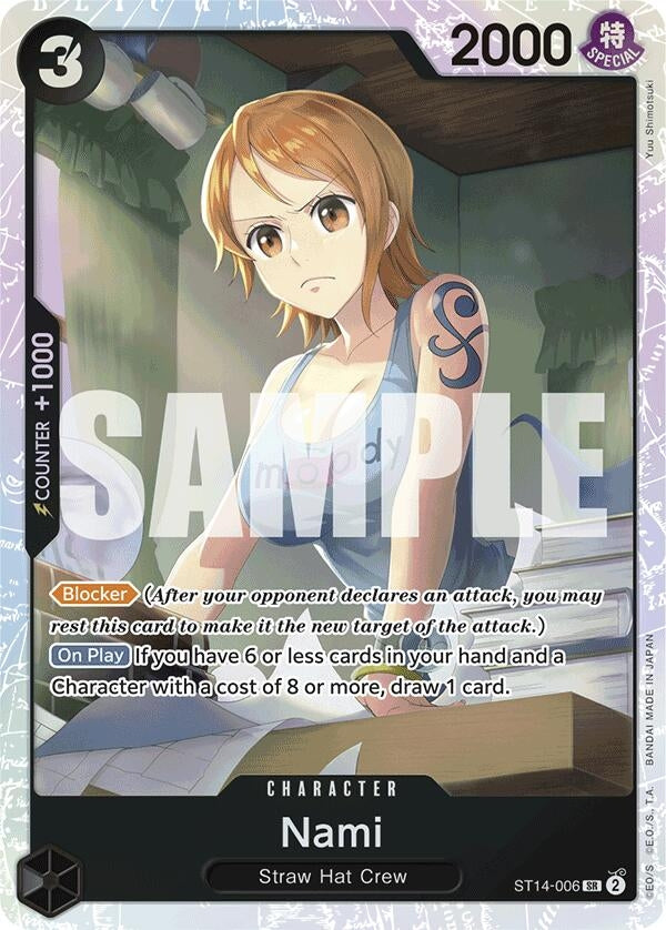 Image for Nami (ST14-006) (Starter Deck 14: 3D2Y) (ST-14) - One Piece Card Game