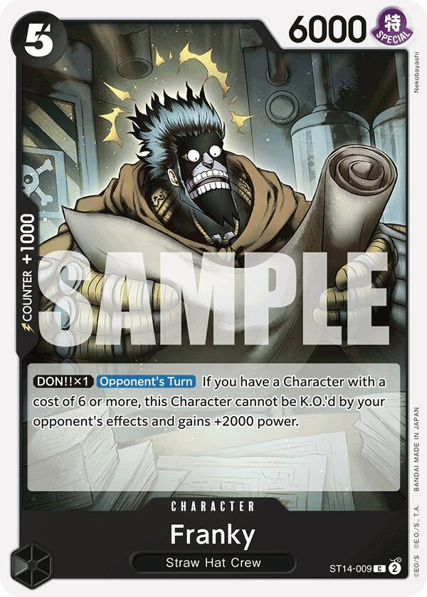Image for Franky (ST14-009) (Starter Deck 14: 3D2Y) (ST-14) - One Piece Card Game