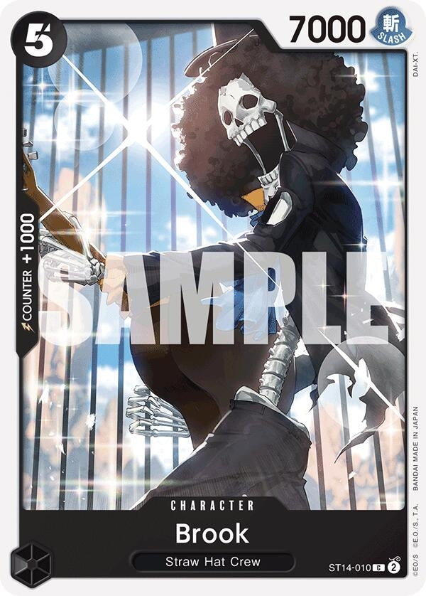Image for Brook (ST14-010) (Starter Deck 14: 3D2Y) (ST-14) - One Piece Card Game