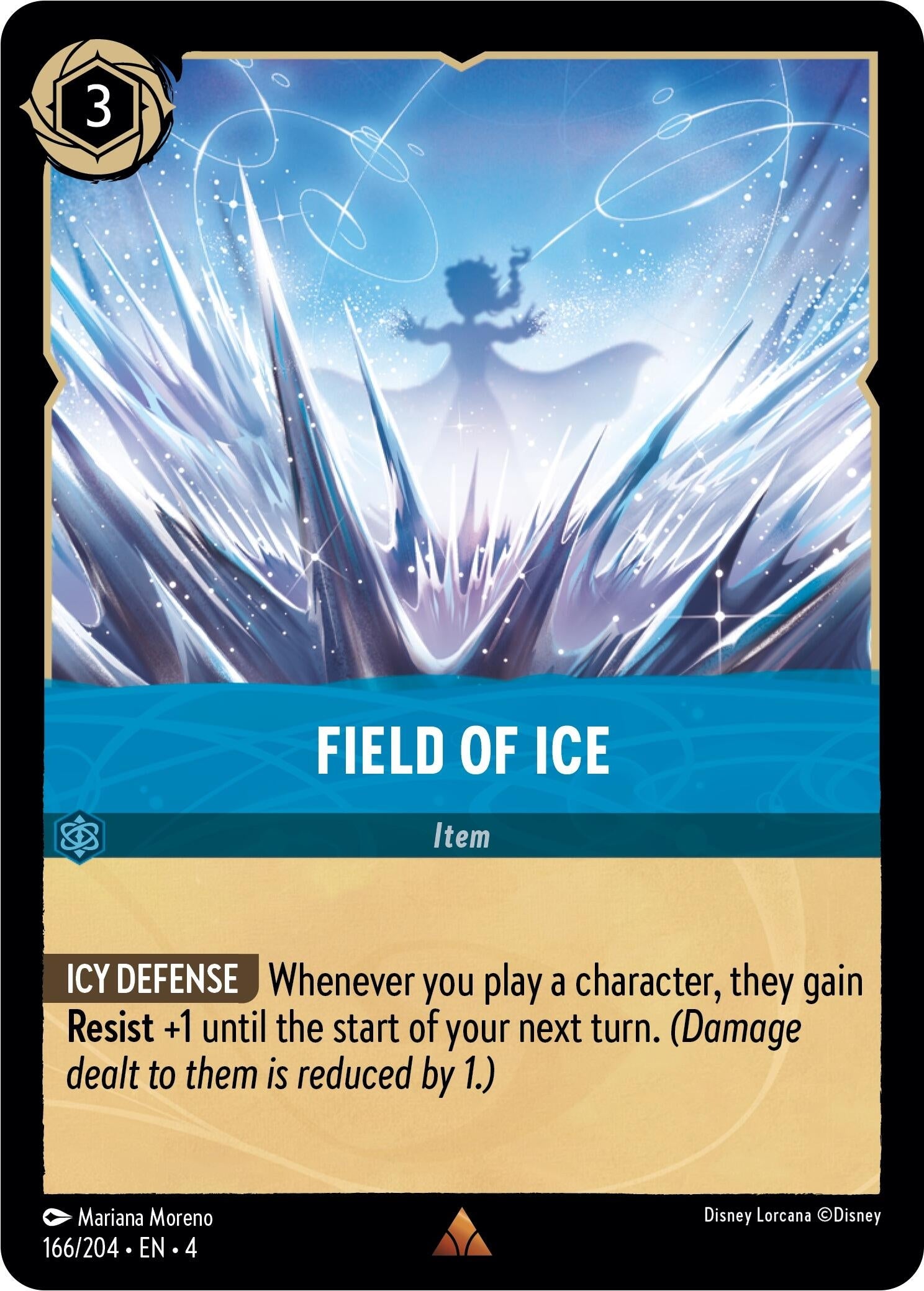 Image for Field of Ice (166/204) (Ursula's Return) (4) - Disney Lorcana