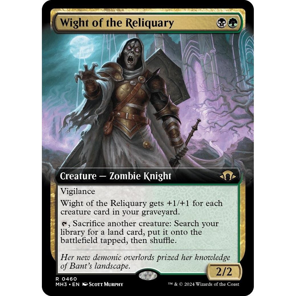 Wight of the Reliquary (Extended Art) (460) (Modern Horizons 3) - PokeBox USA