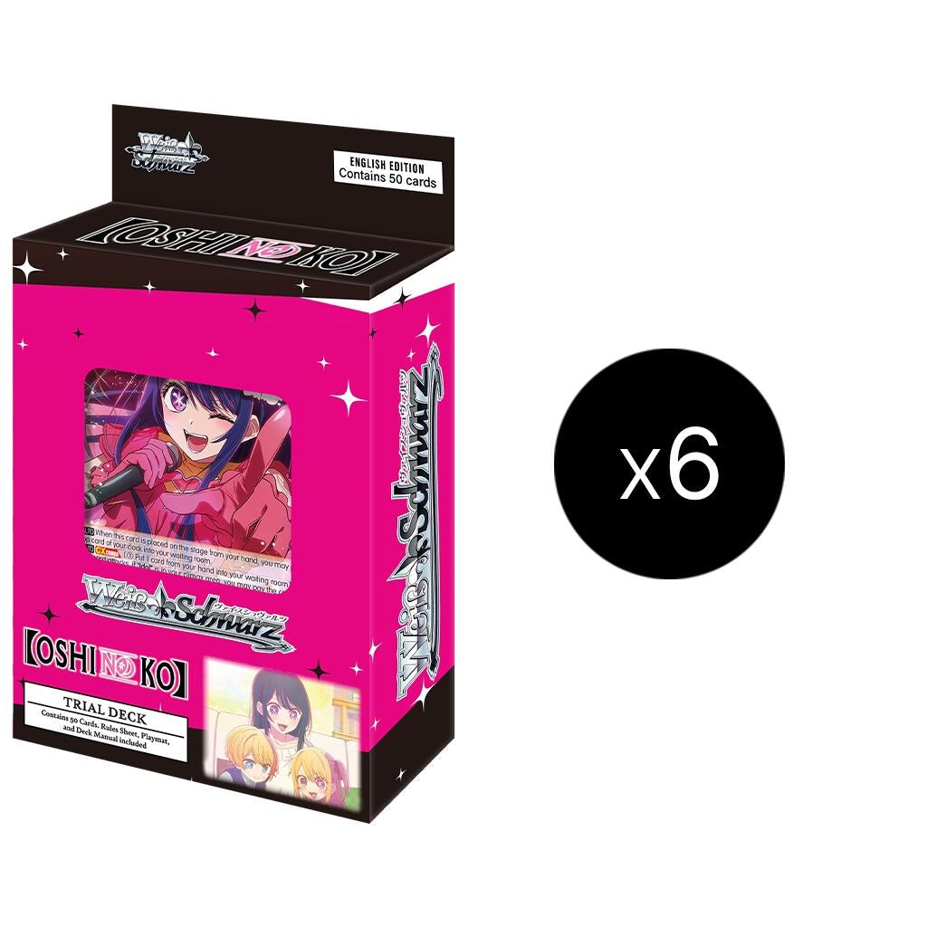 Image for [OSHI NO KO] Trial Deck Display - Weiss Schwarz