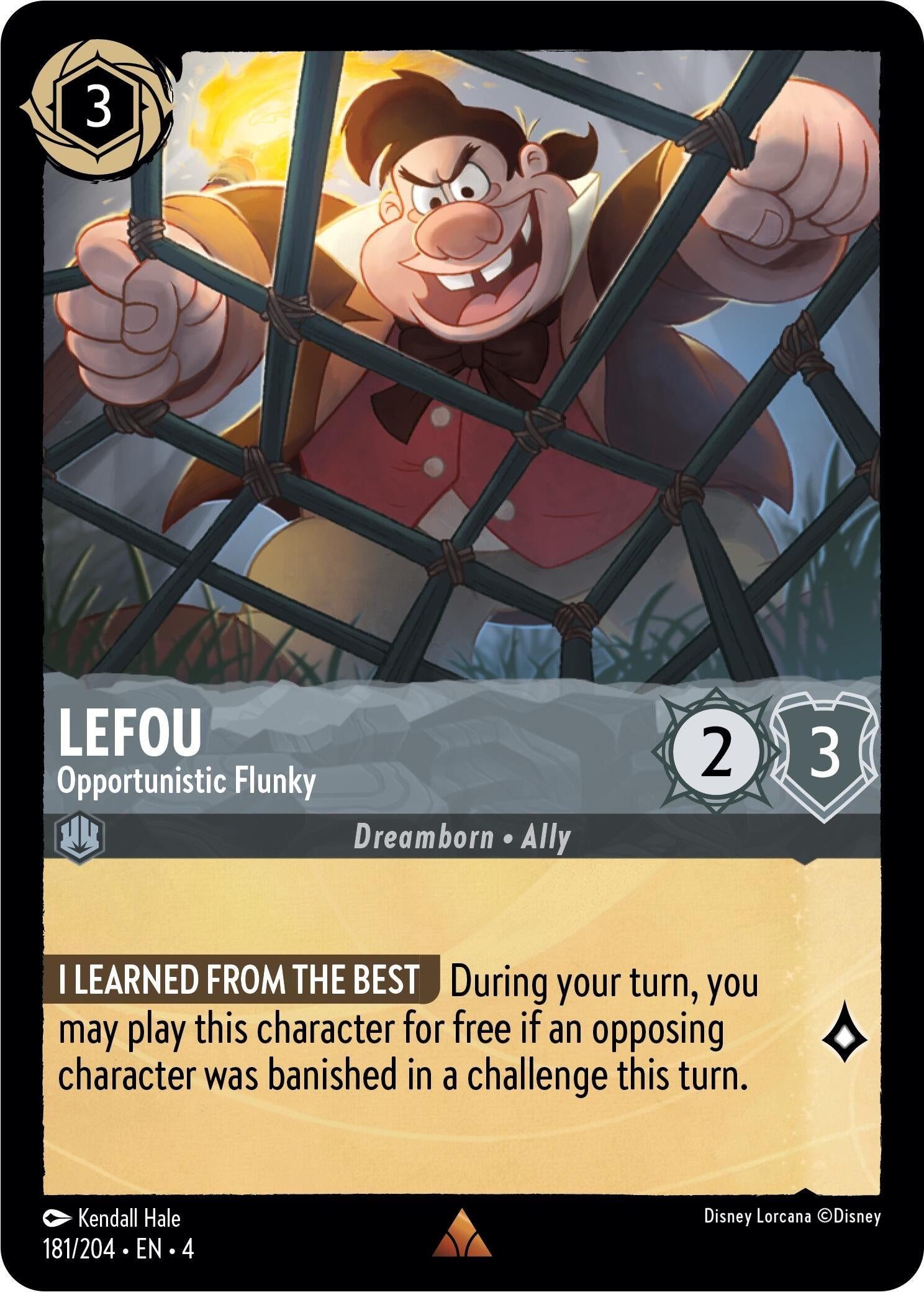 Image for LeFou - Opportunistic Flunky (181/204) (Ursula's Return) (4) - Disney Lorcana