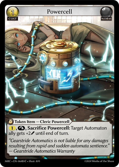 Image for Powercell (64B) (64B) (Mercurial Heart) (MRC) - Grand Archive TCG