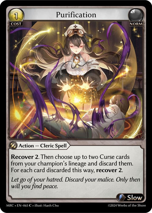 Image for Purification (065) (Mercurial Heart) (MRC) - Grand Archive TCG