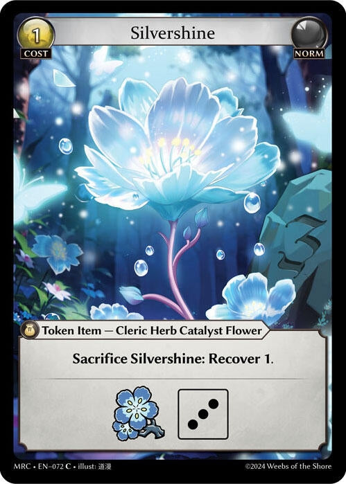 Image for Silvershine (072) (Mercurial Heart) (MRC) - Grand Archive TCG