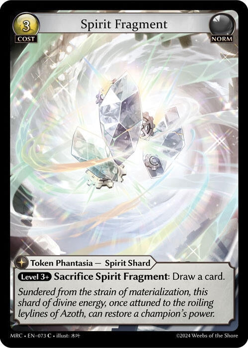 Image for Spirit Fragment (073) (Mercurial Heart) (MRC) - Grand Archive TCG