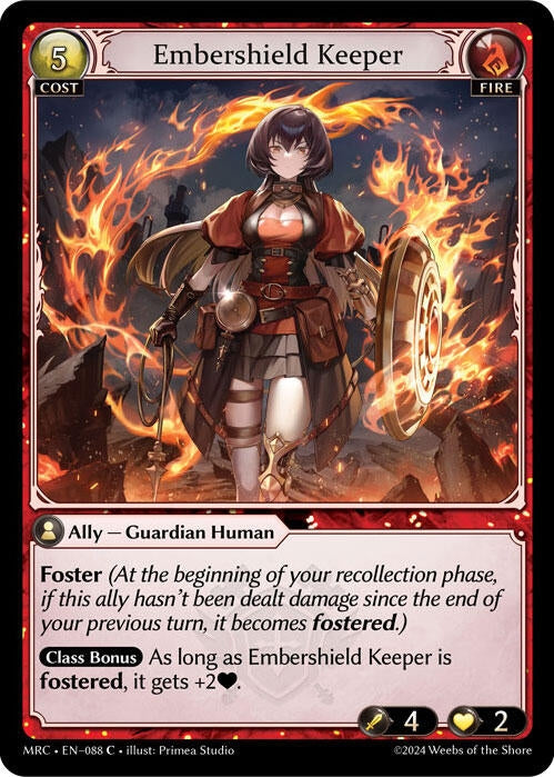 Embershield Keeper (088) (Mercurial Heart)