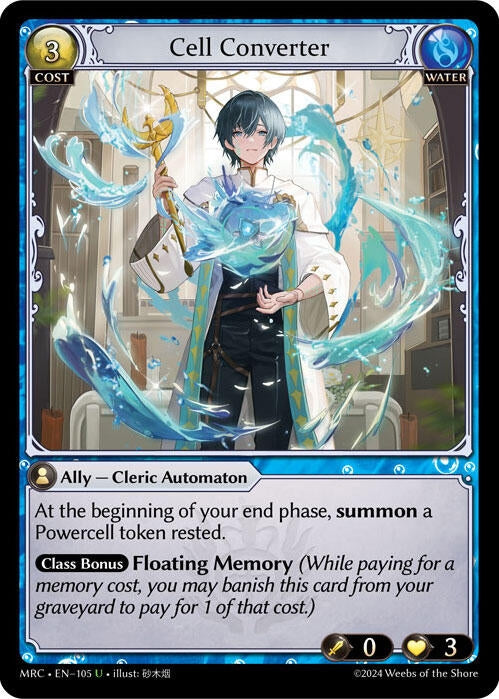 Image for Cell Converter (105) (Mercurial Heart) (MRC) - Grand Archive TCG