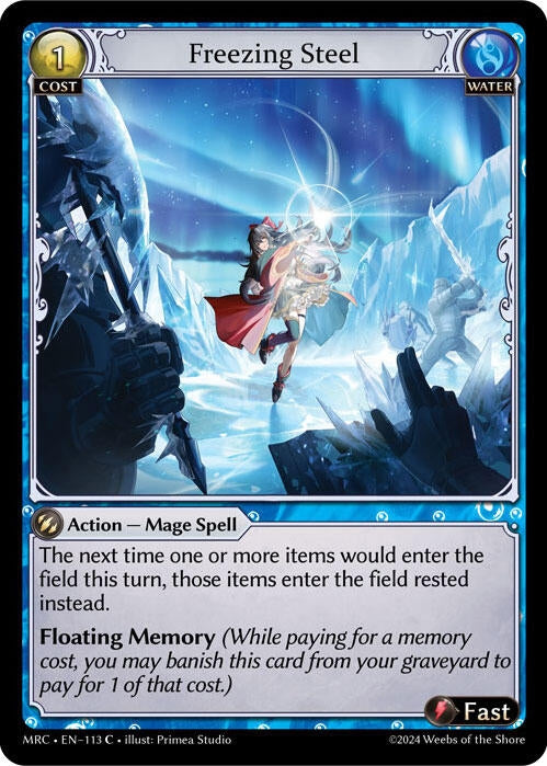 Freezing Steel (113) (Mercurial Heart)