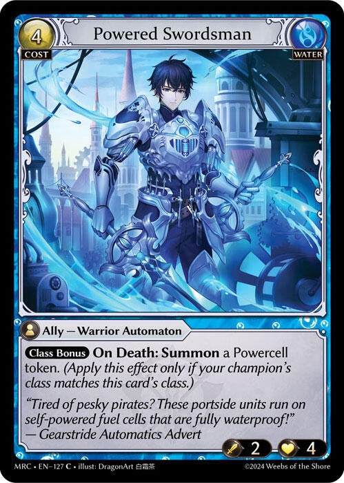 Powered Swordsman (127) (Mercurial Heart)