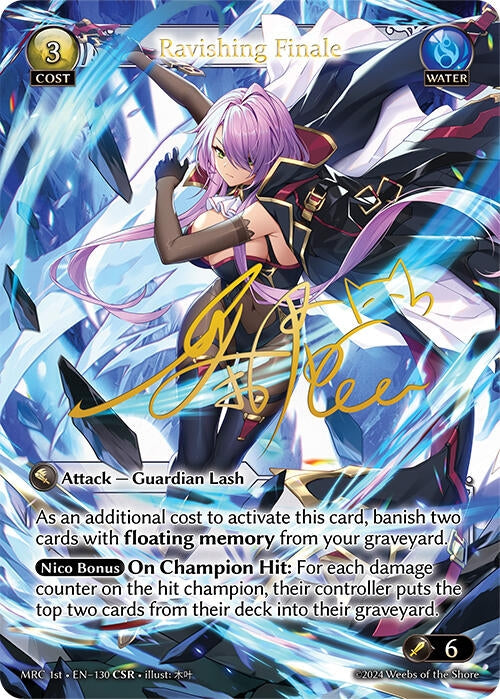 Image for Ravishing Finale (CSR) (130) (Mercurial Heart) (MRC) - Grand Archive TCG