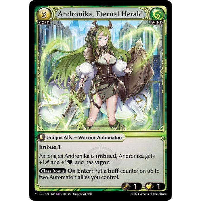 Andronika, Eternal Herald (134) (Mercurial Heart) - PokeBox USA