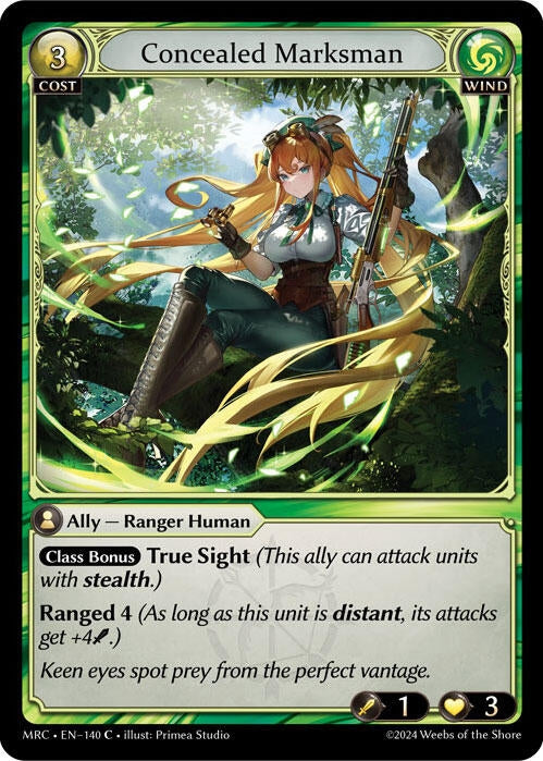 Concealed Marksman (140) (Mercurial Heart)